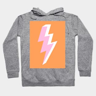 Pink and Orange Lightning Bolt Triple Hoodie